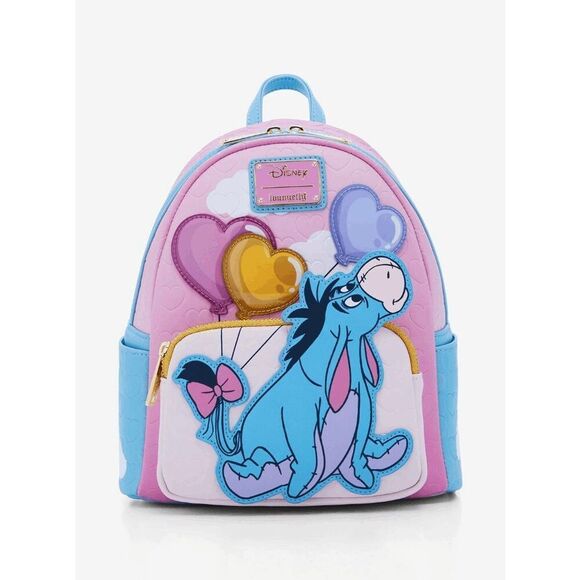 Loungefly Disney Winnie the Pooh Eeyore Balloons Mini Backpack